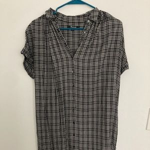 Madewell Plaid Shirtdress